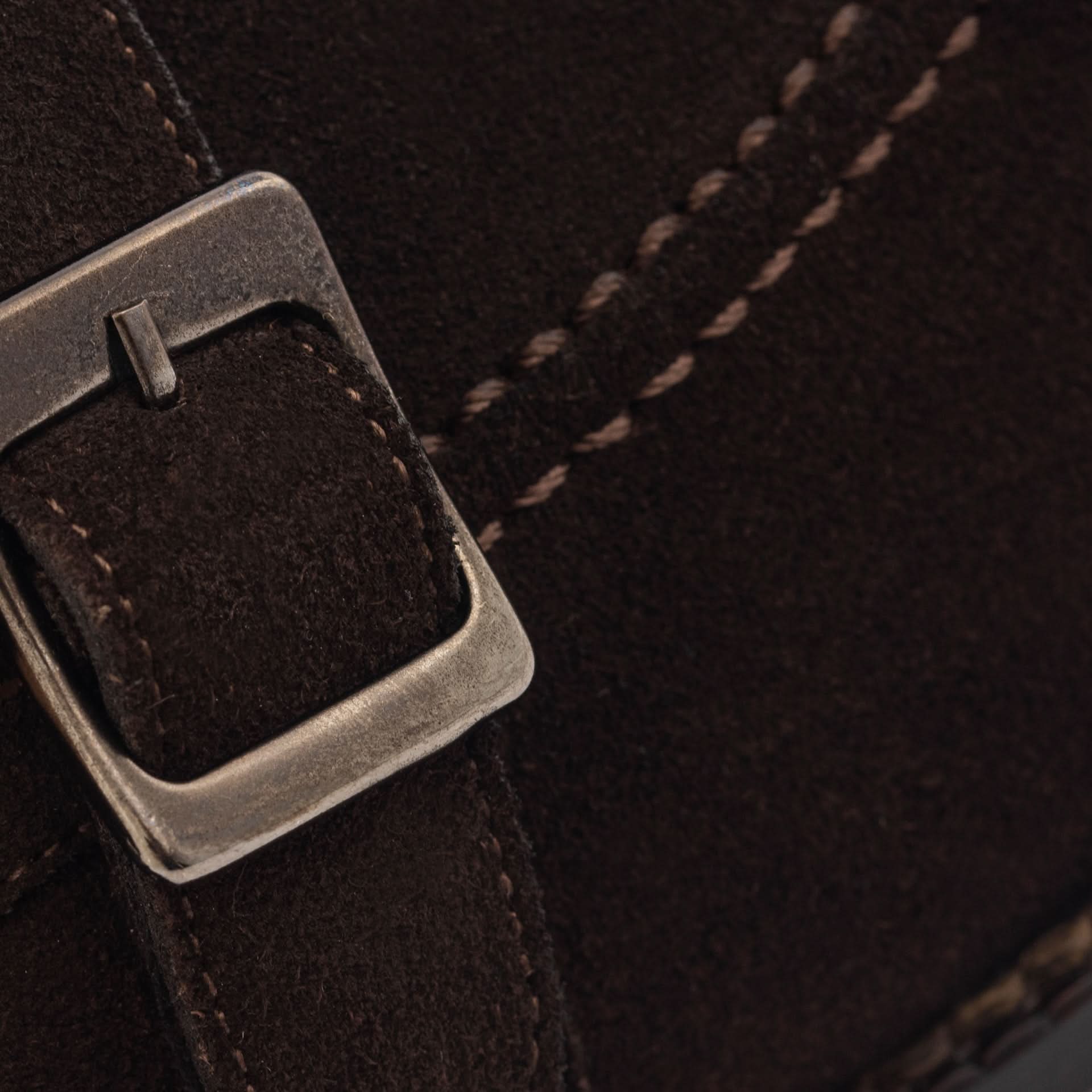 Archie Belted Loafer - Men’s Water-Repellent Suede - Image 5