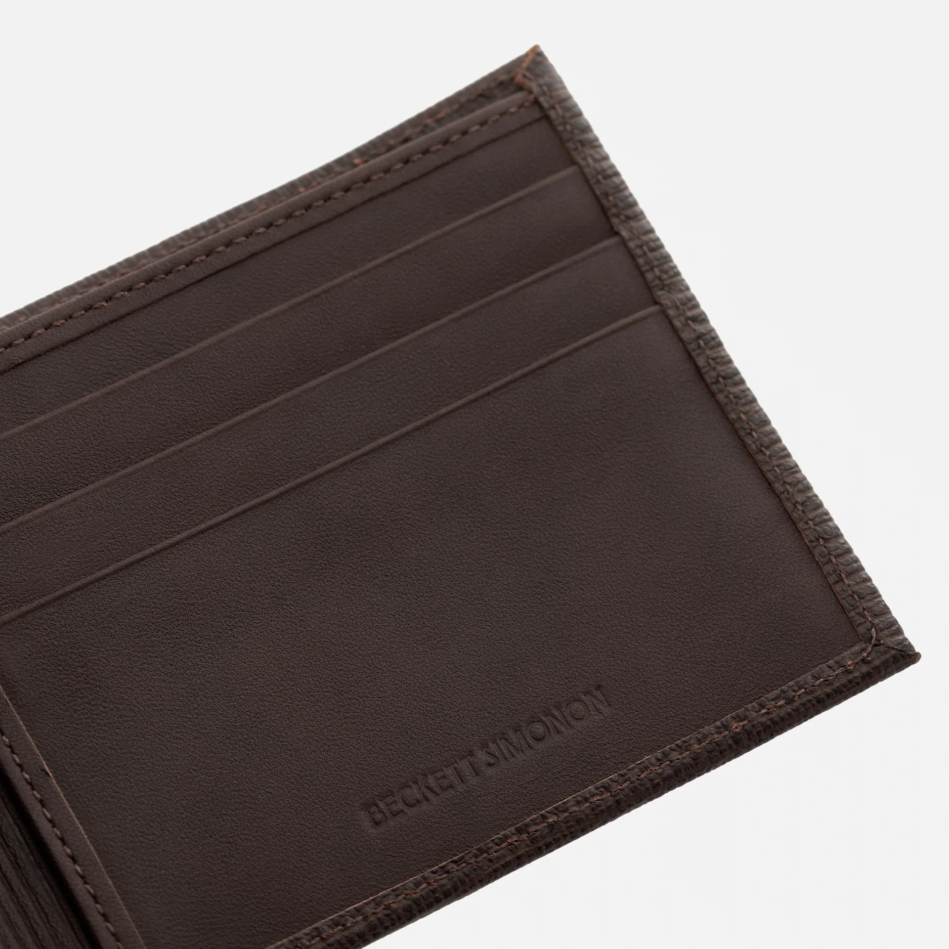 Bennett Bifold Wallet - Men’s  Embossed Leather - Image 10
