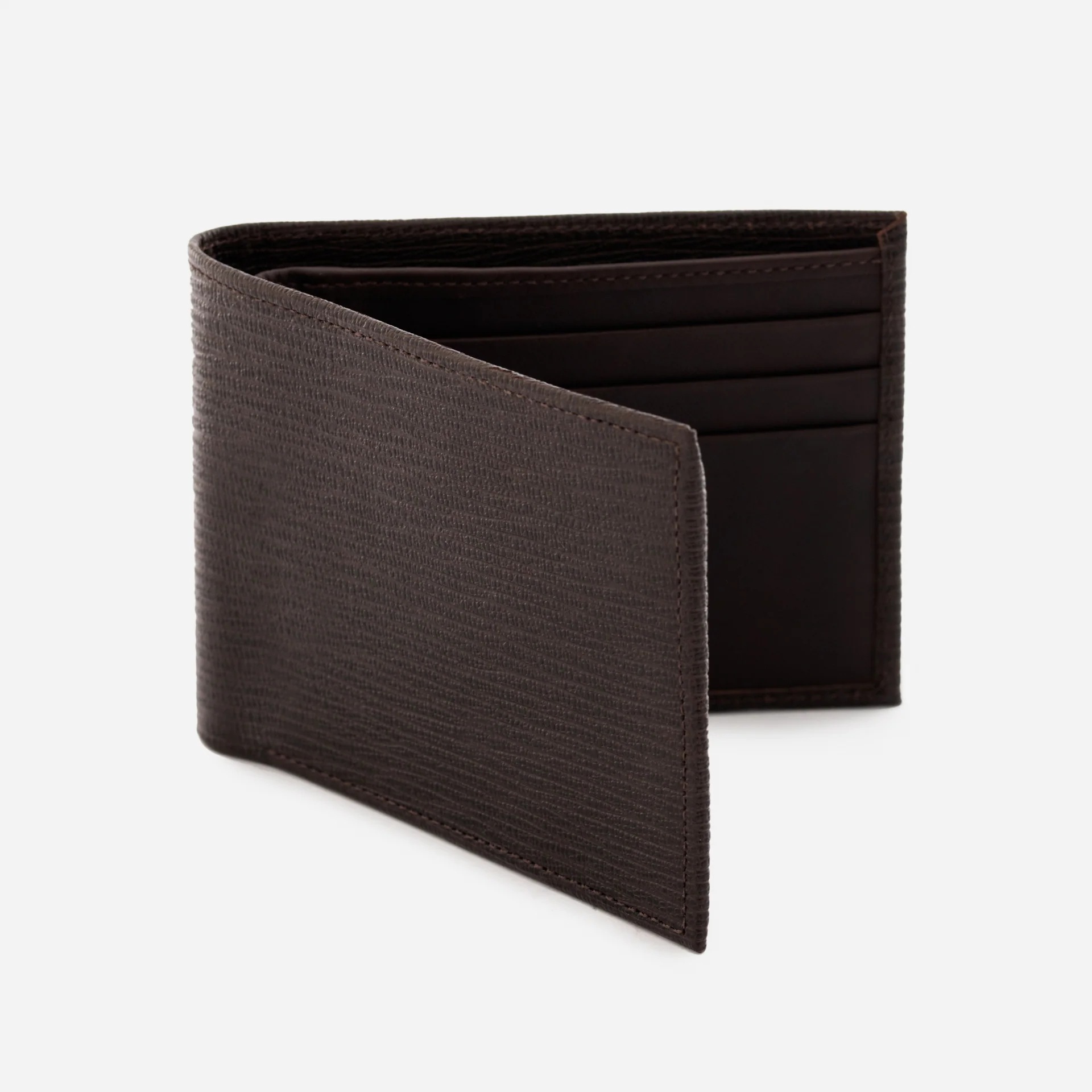 Bennett Bifold Wallet - Men’s  Embossed Leather - Image 7