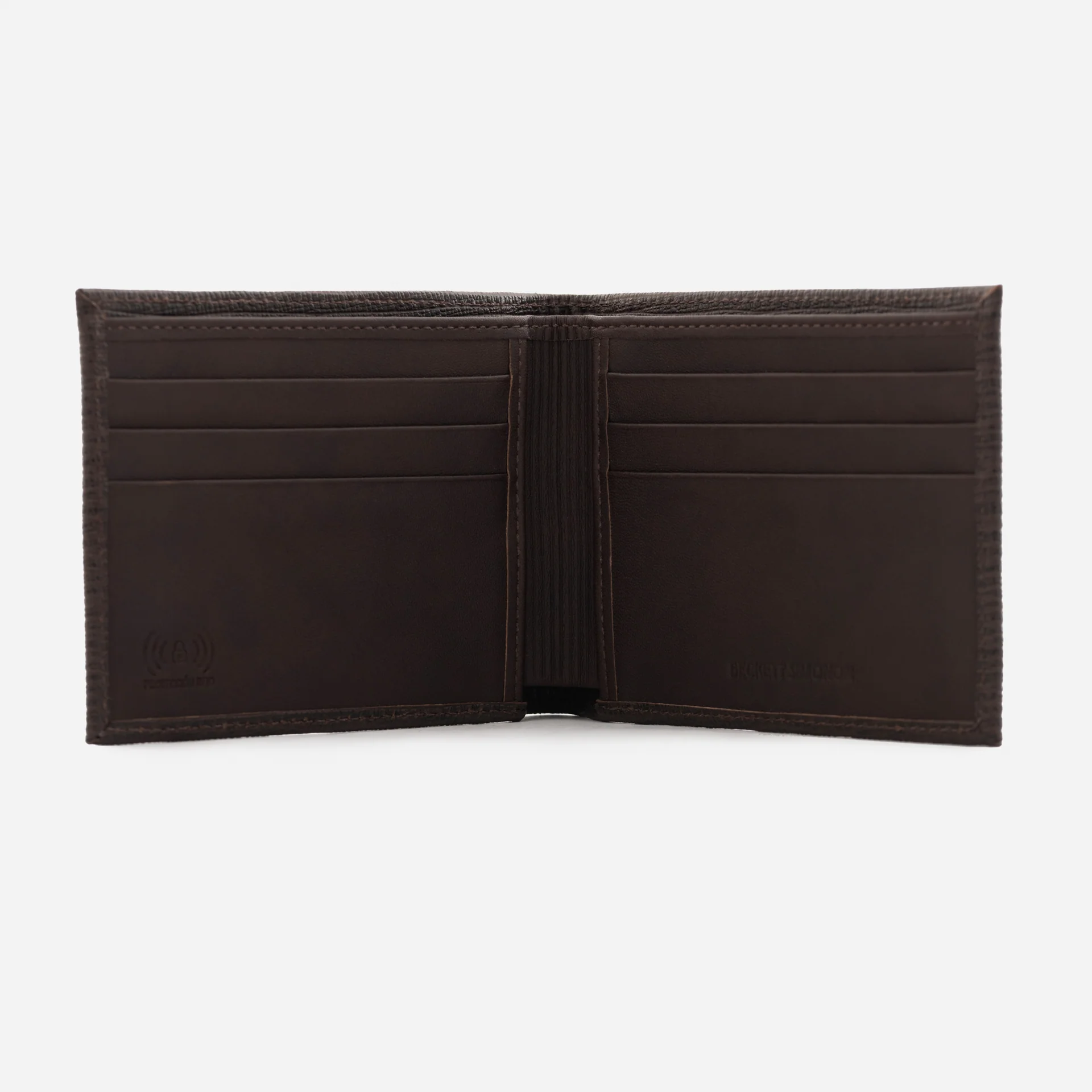 Bennett Bifold Wallet - Men’s  Embossed Leather - Image 8