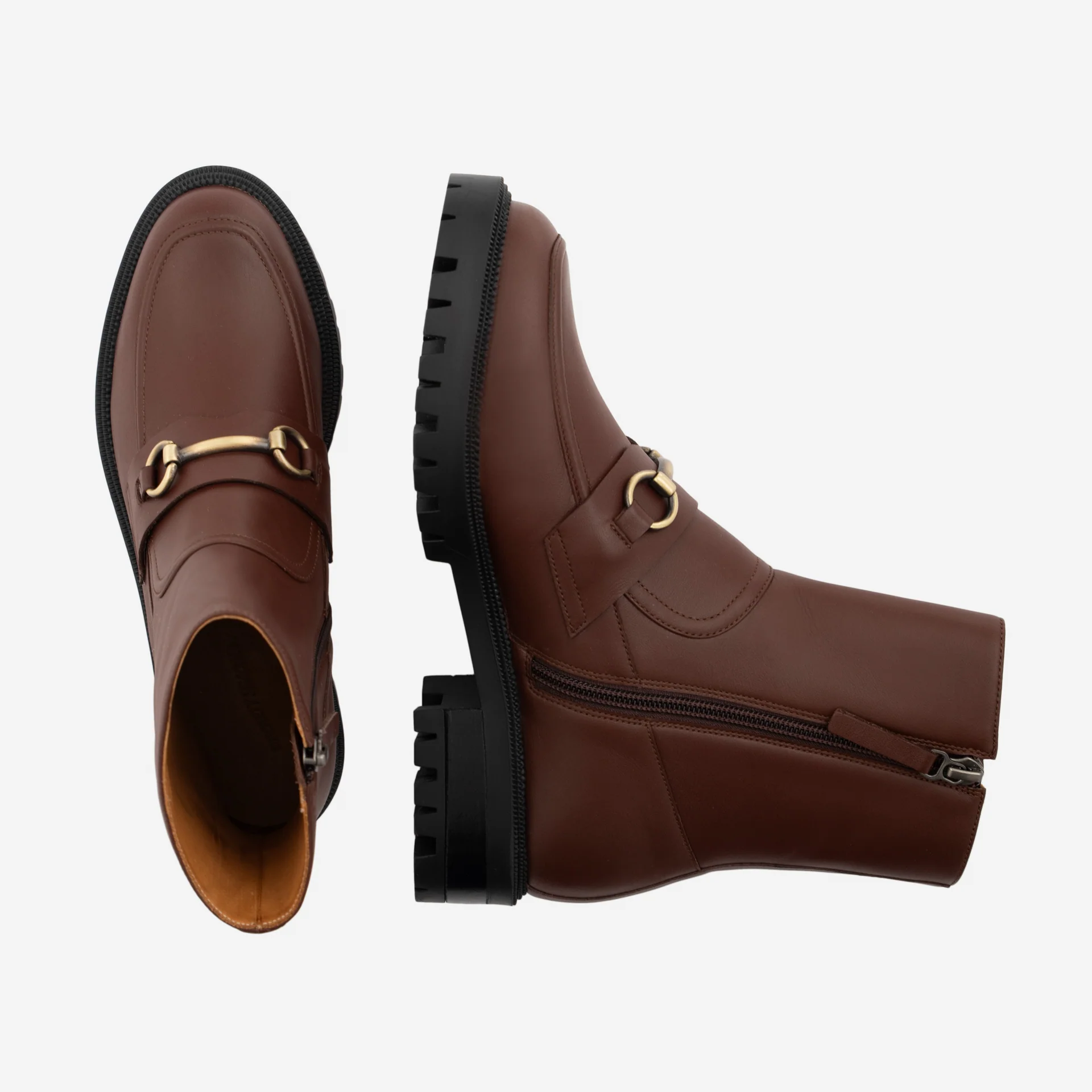Blaise Horsebit Boots - Full Grain Leather - Women's - Image 14