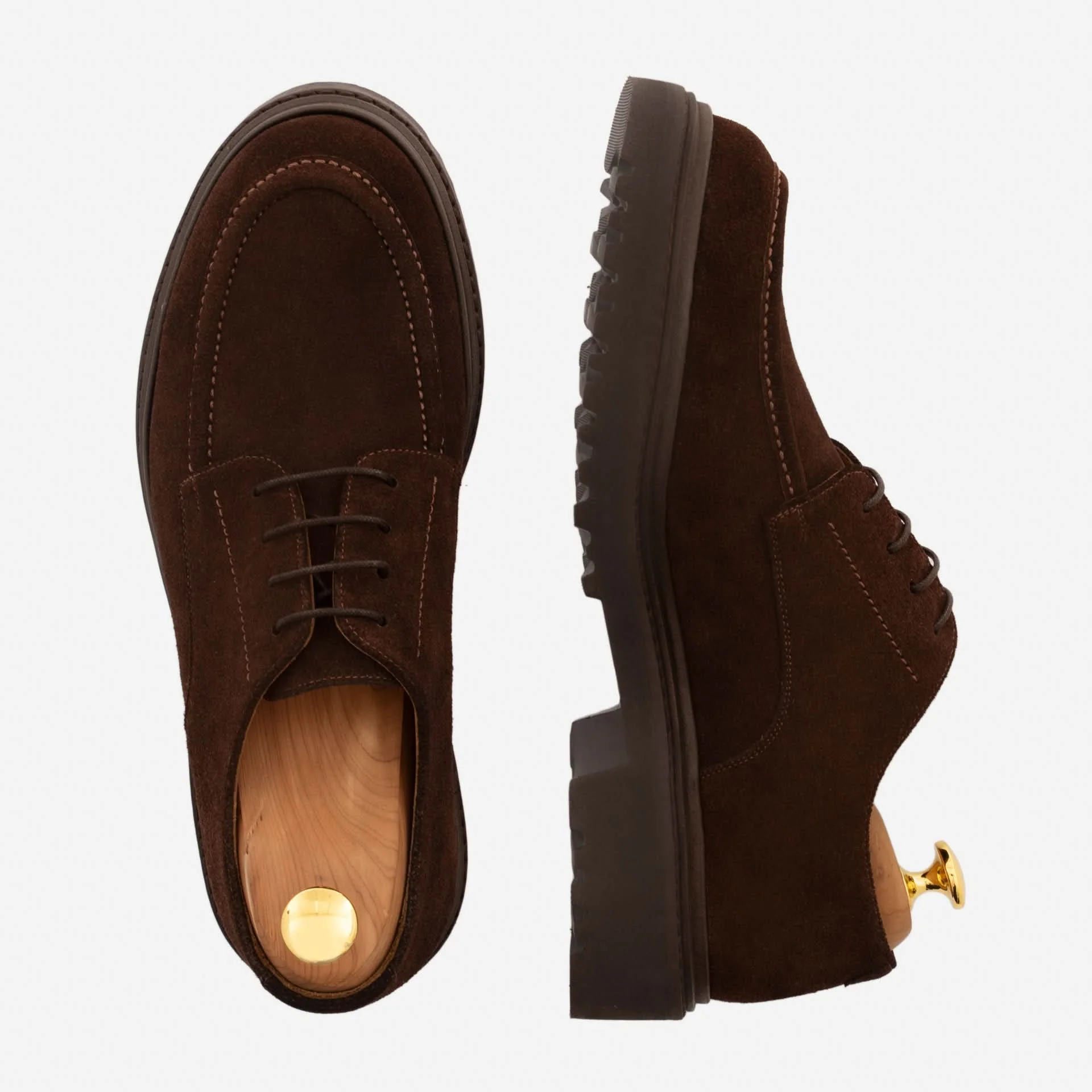 Clement Derby - Men’s  Water Repellent Suede - Image 4