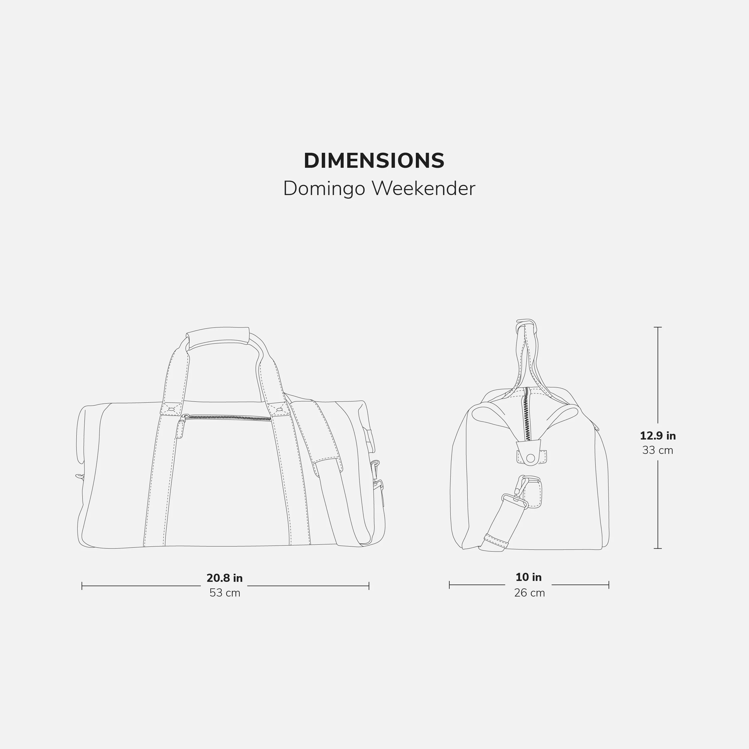 Domingo Duffel Bag - Pebbled - Men's - Image 16