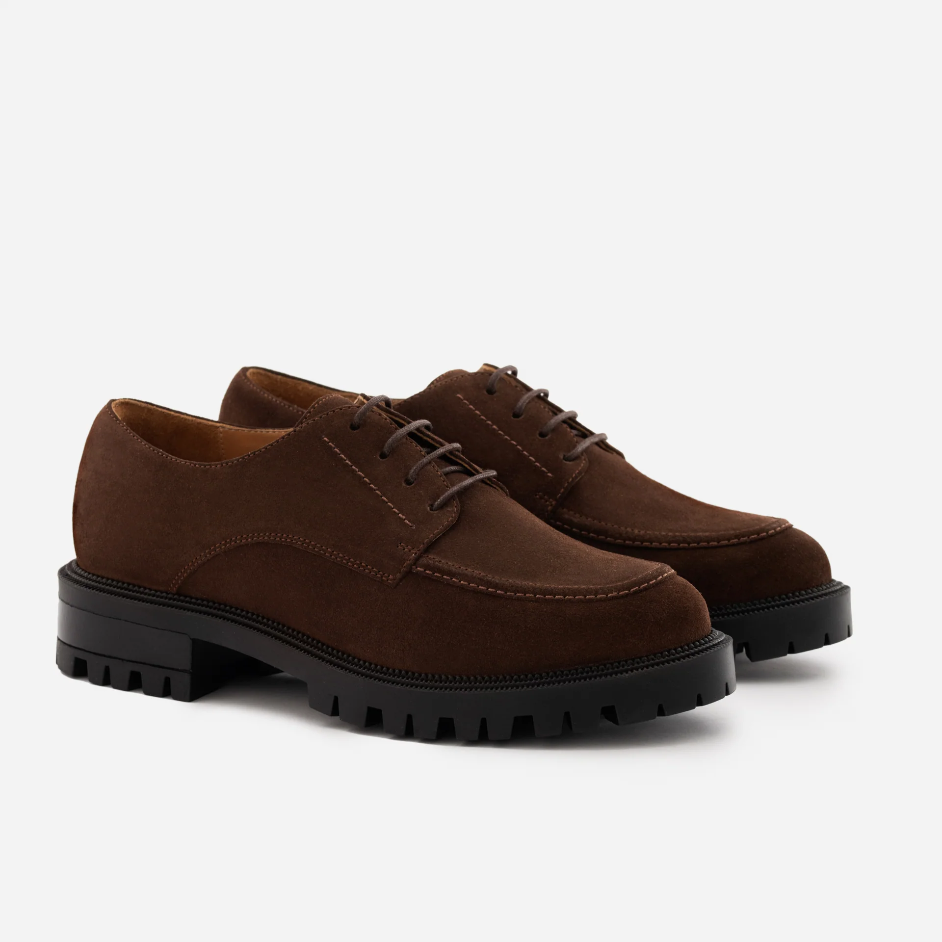 Emma Derby - Water Repellent Suede - Image 6