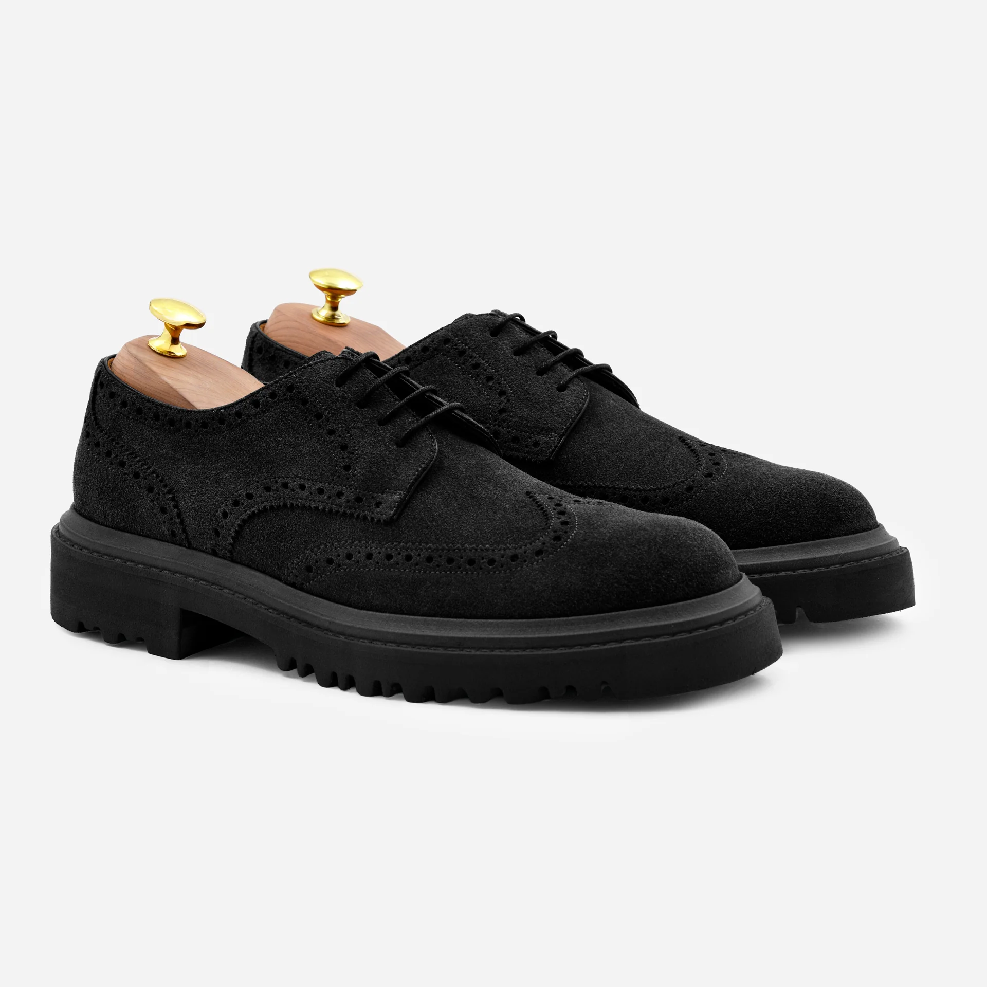 Gibson Wingtips - Suede -  Men's - Image 11