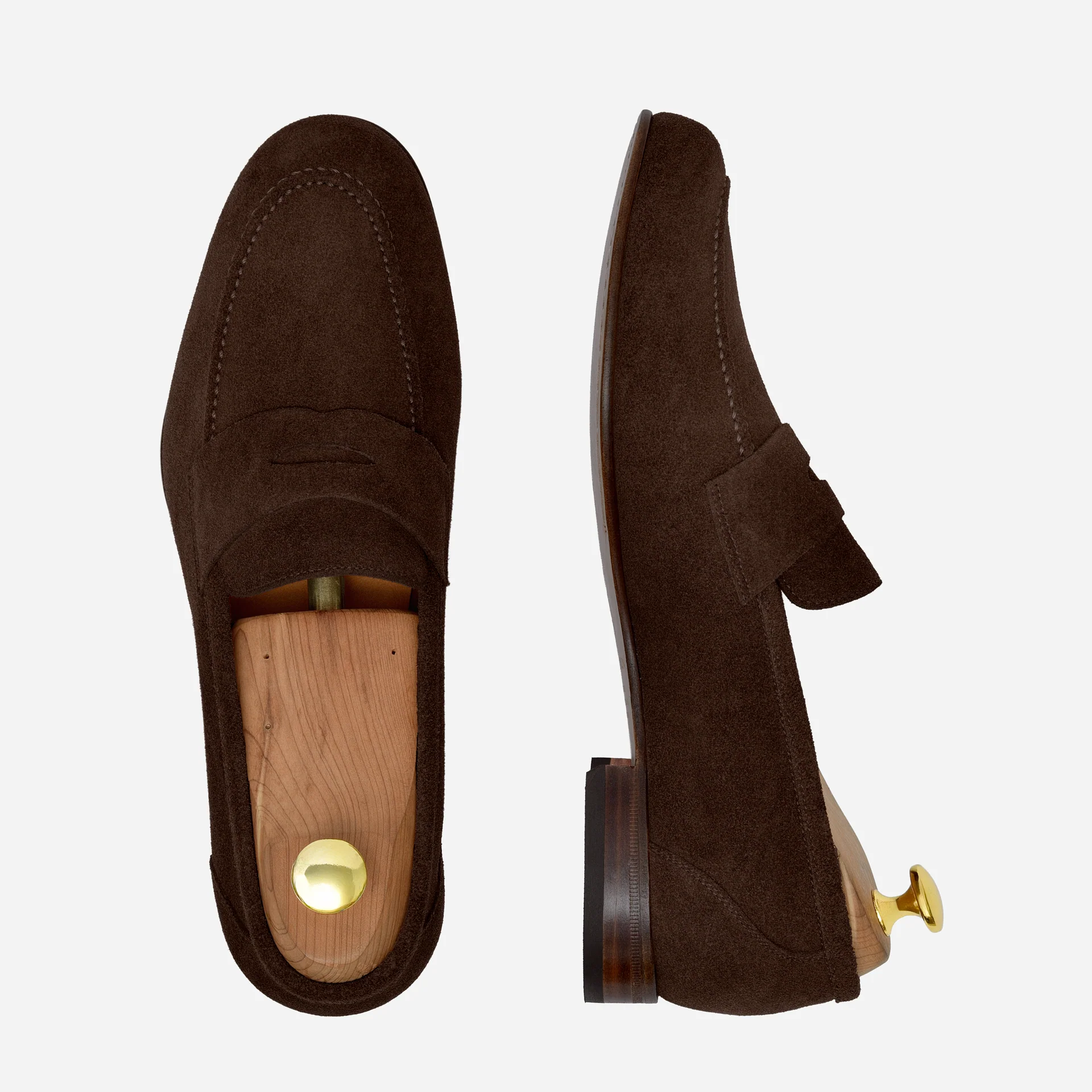 Holden Unlined Loafers - Water-Repellent Suede - Men’s - Image 9