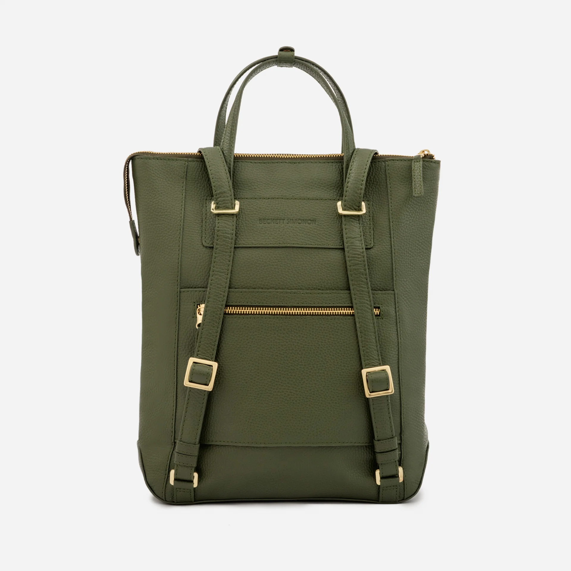 Inez Multi Use Backpack - Women’s Pebbled Leather - Image 7