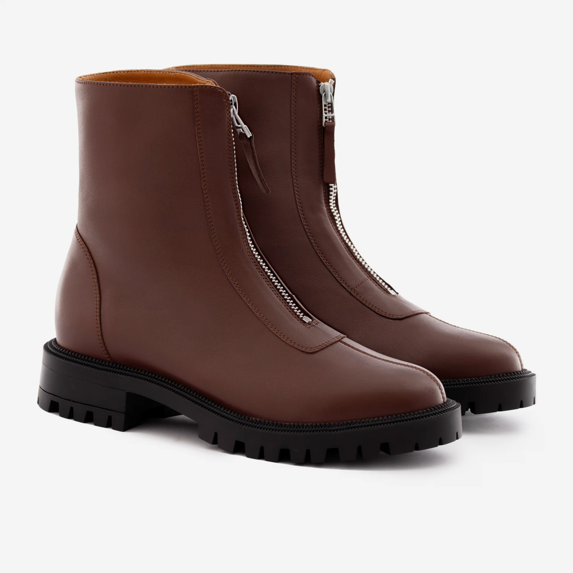 Jenna Zip Up Boots - Women’s  Full-Grain Leather - Image 11