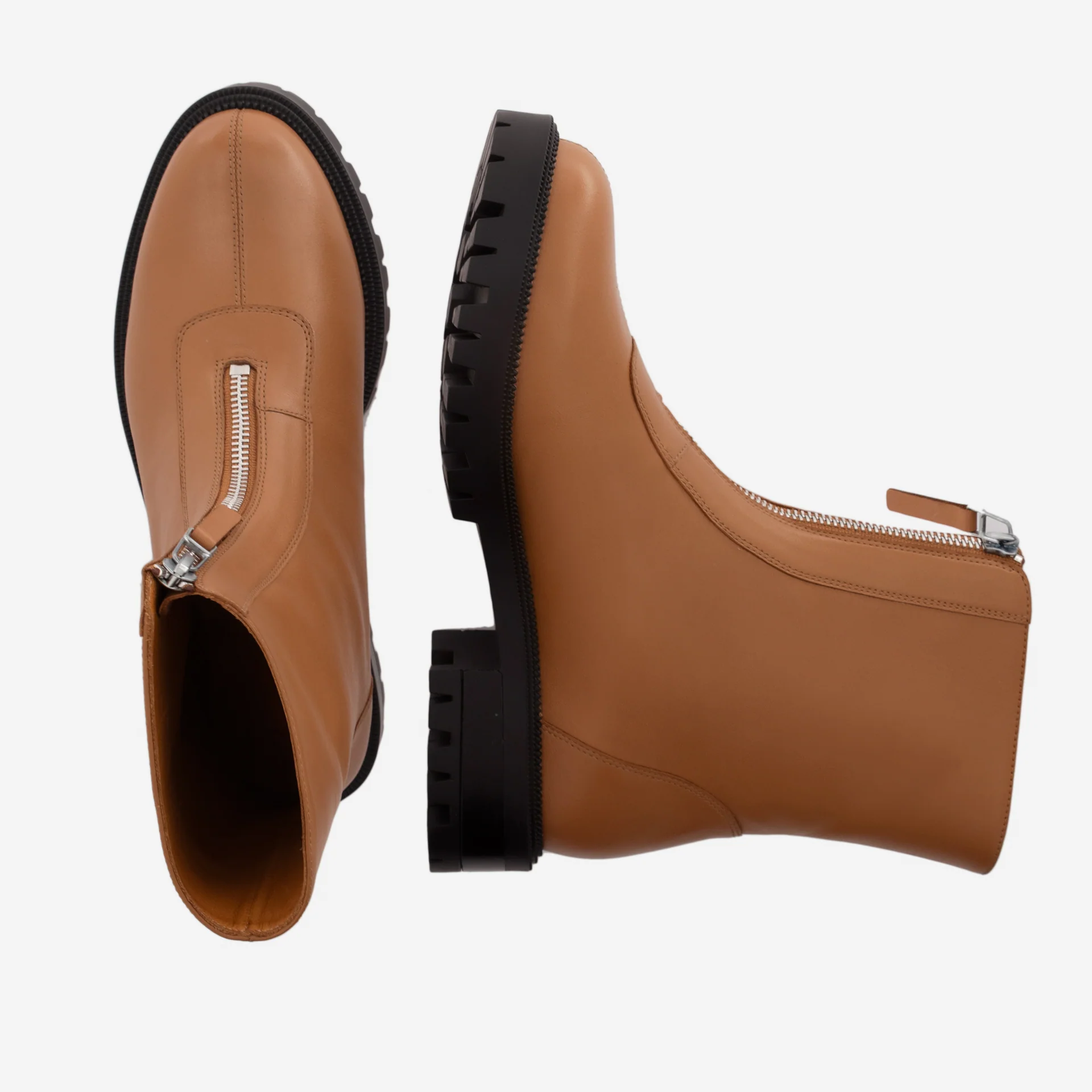 Jenna Zip Up Boots - Women’s  Full-Grain Leather - Image 19