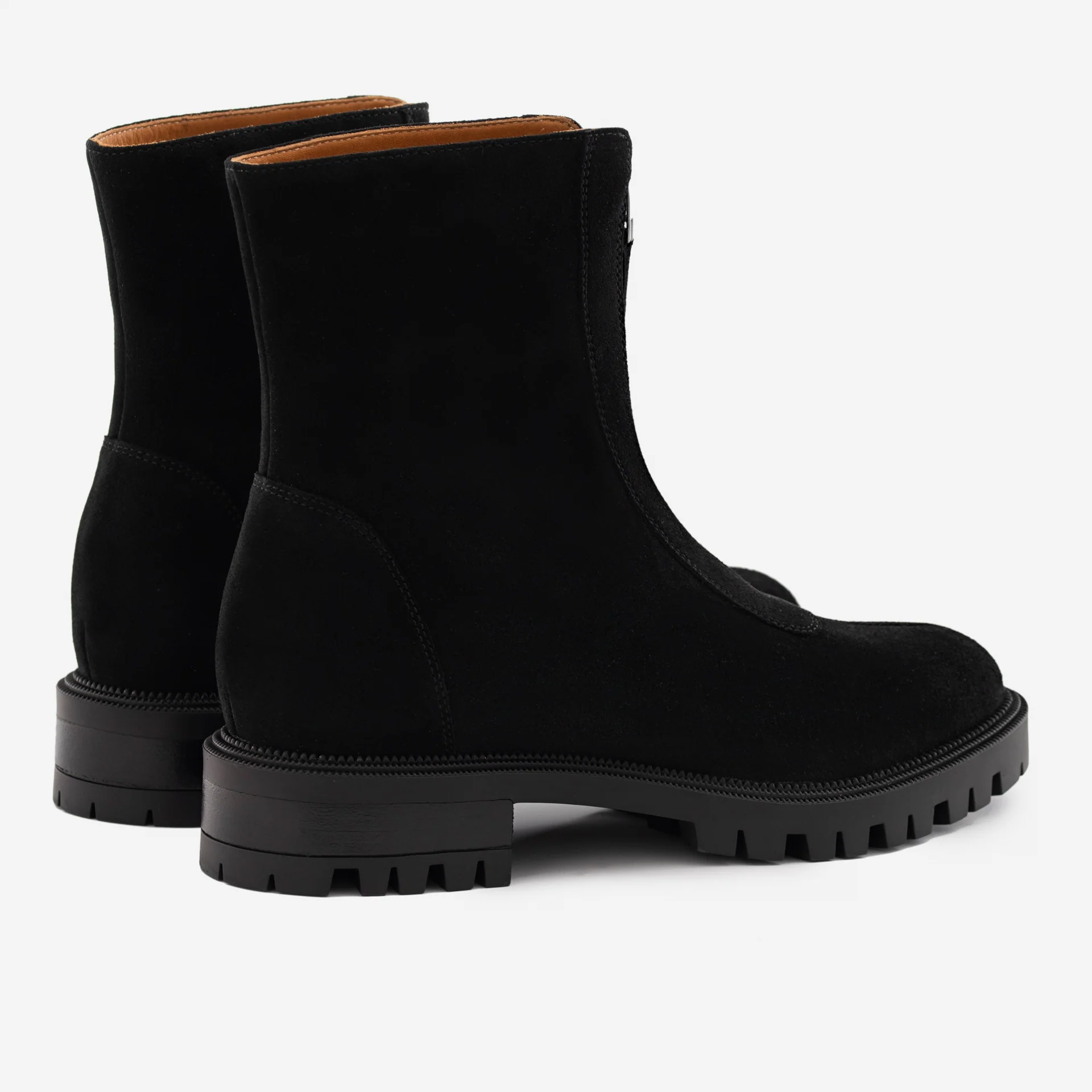 Jenna Zip Up Boots - Women’s  Water-Repellent Suede - Image 3