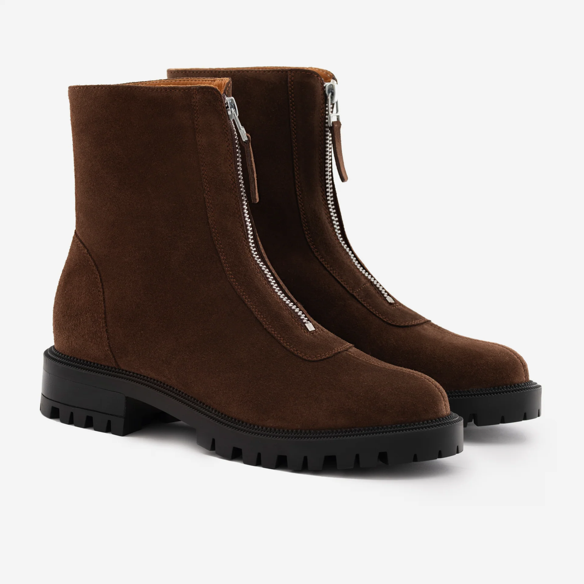 Jenna Zip Up Boots - Women’s  Water-Repellent Suede - Image 6