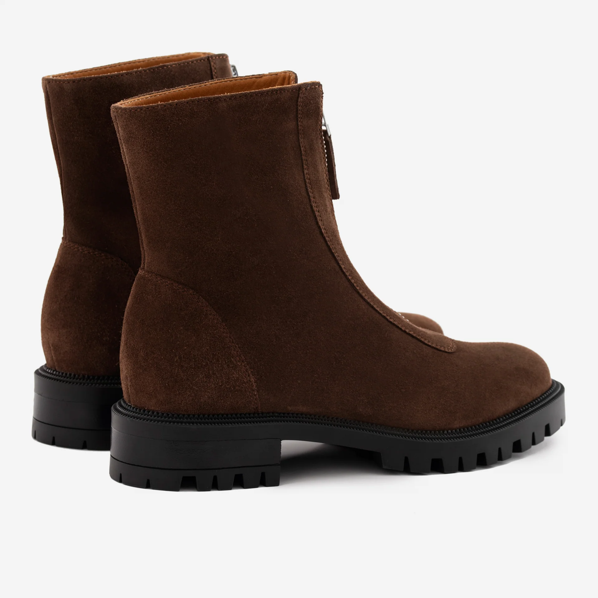 Jenna Zip Up Boots - Women’s  Water-Repellent Suede - Image 8
