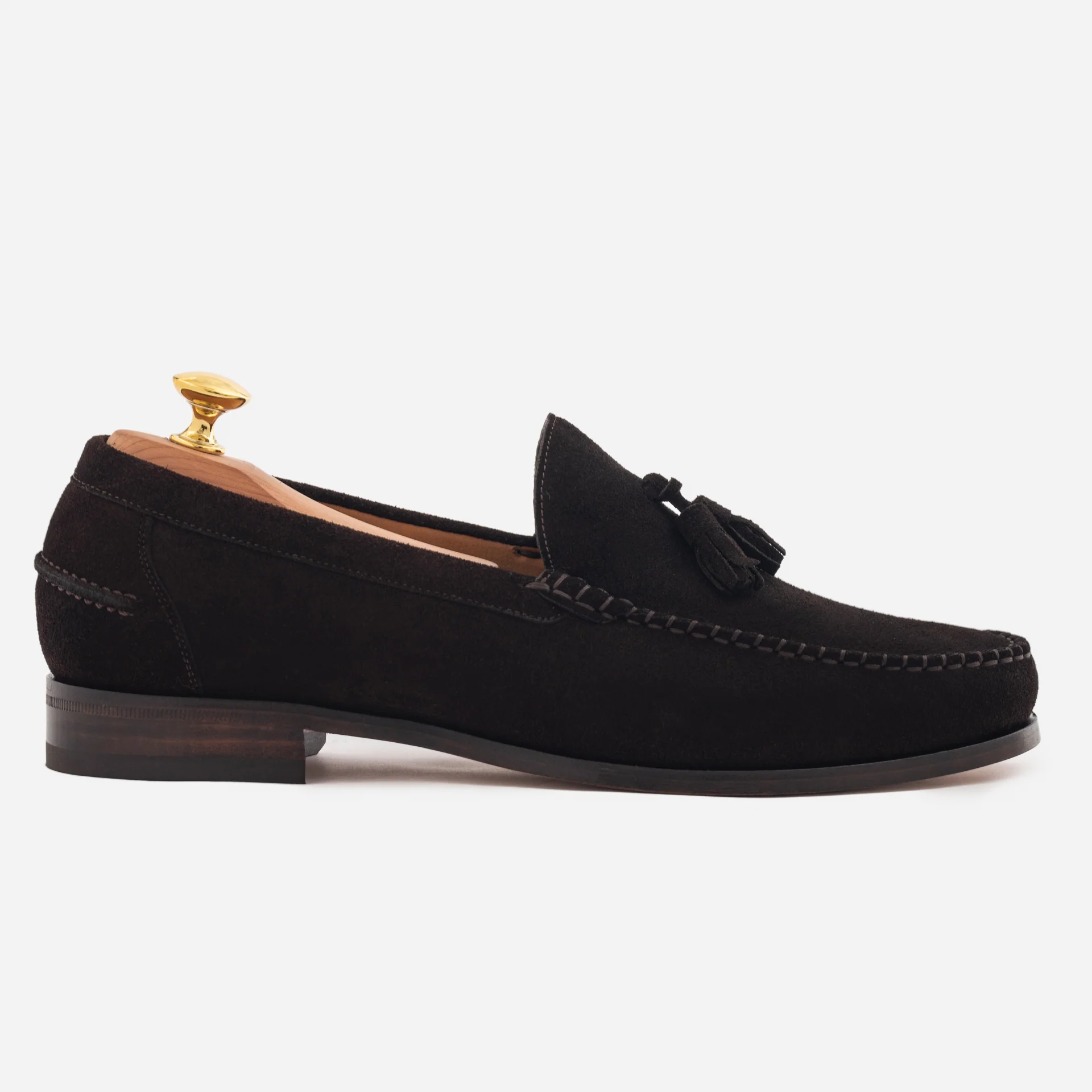 Lewis Tassel Loafer - Men’s Water-Repellent Suede - Image 2
