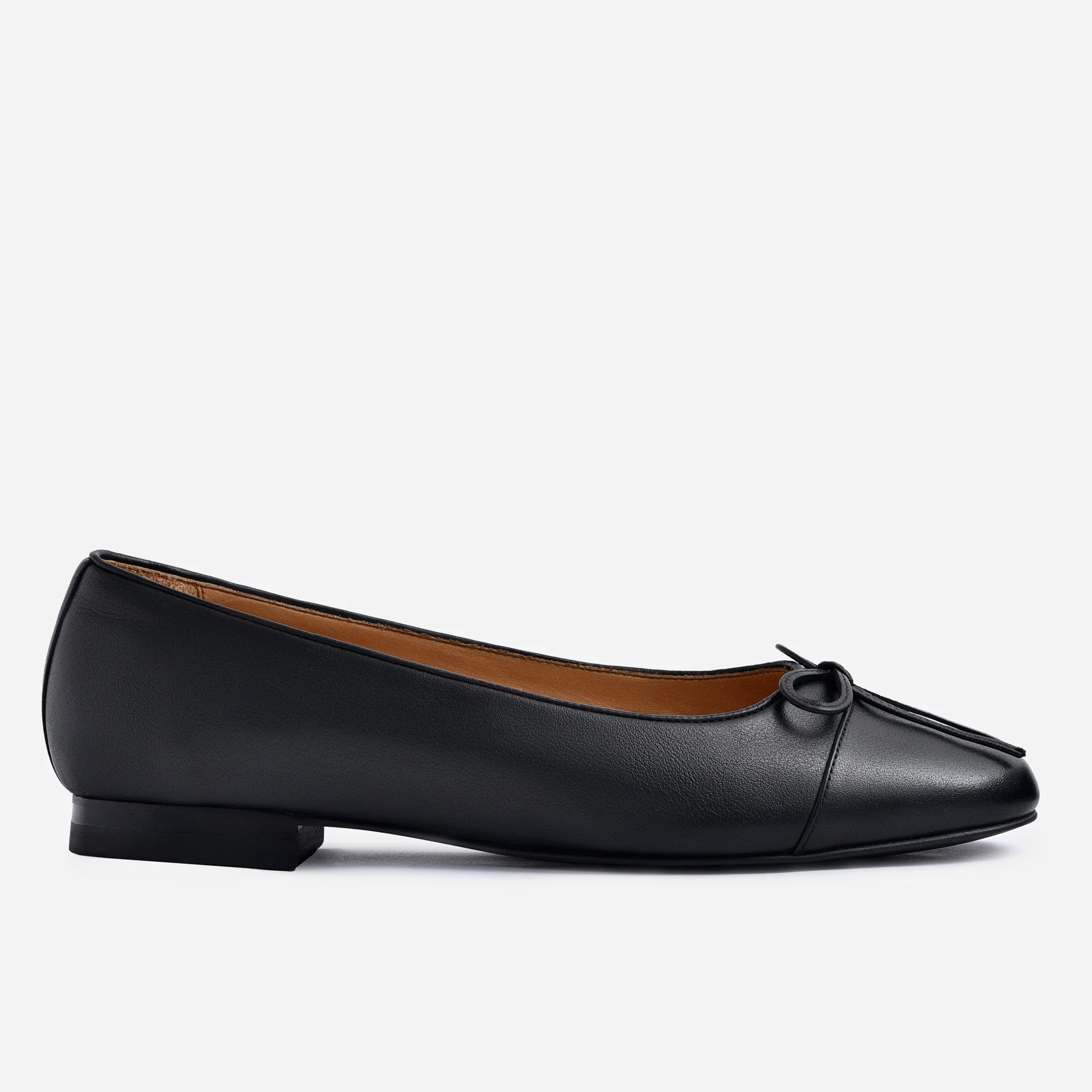 Mona Cap Toe Flats - Full Grain Leather - Women's - Image 7