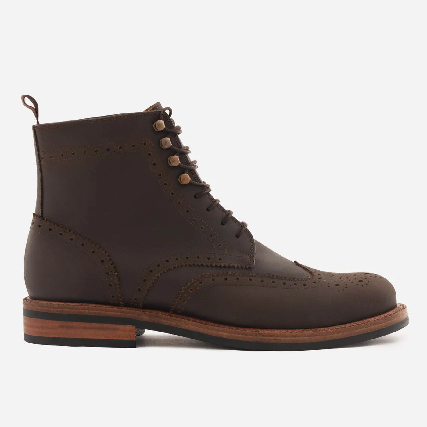 Nolan Brogue Boots - Pull-Up - Men's - Image 22