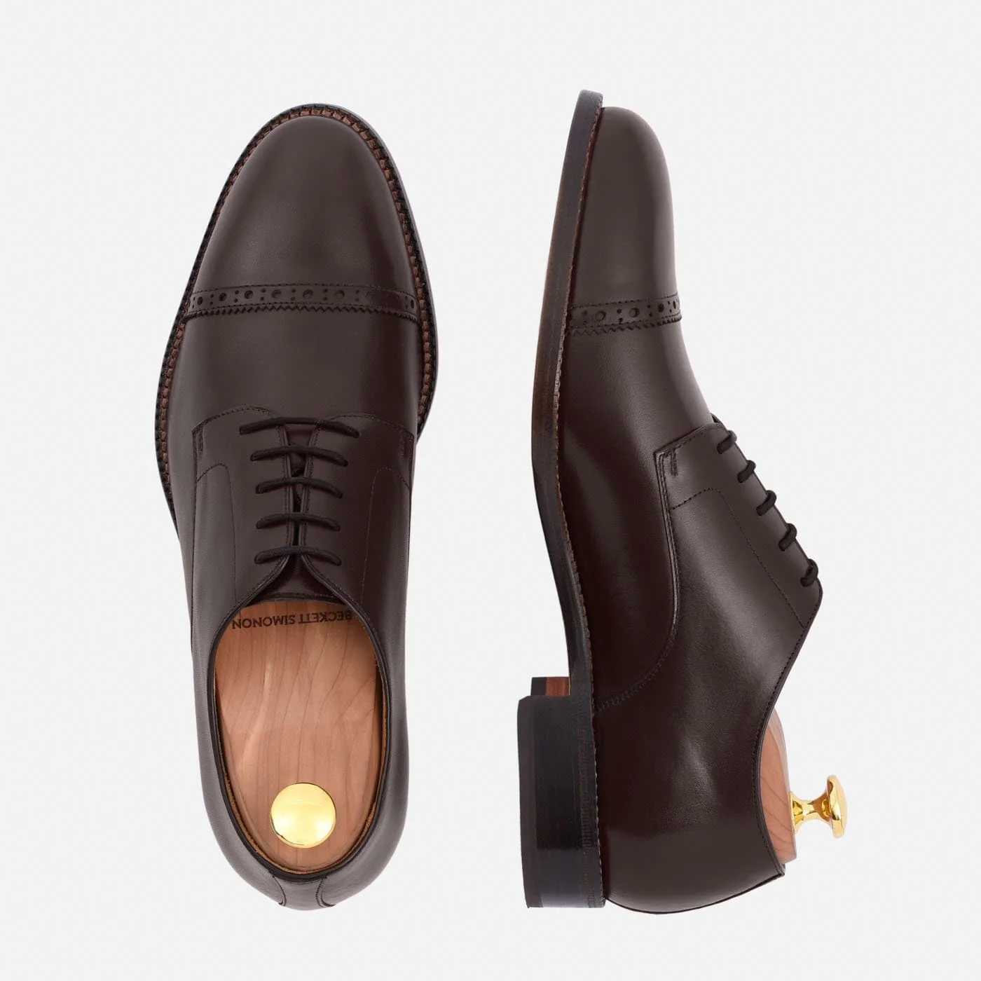 Norman Cap Toe Derbies - Men's - Image 14