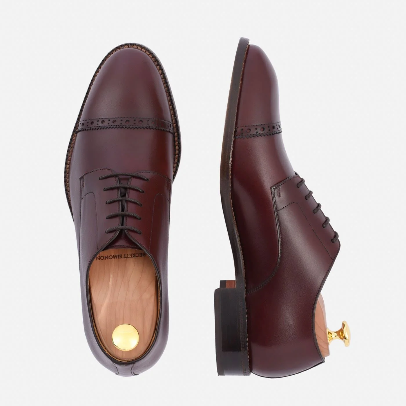 Norman Cap Toe Derbies - Men's - Image 9