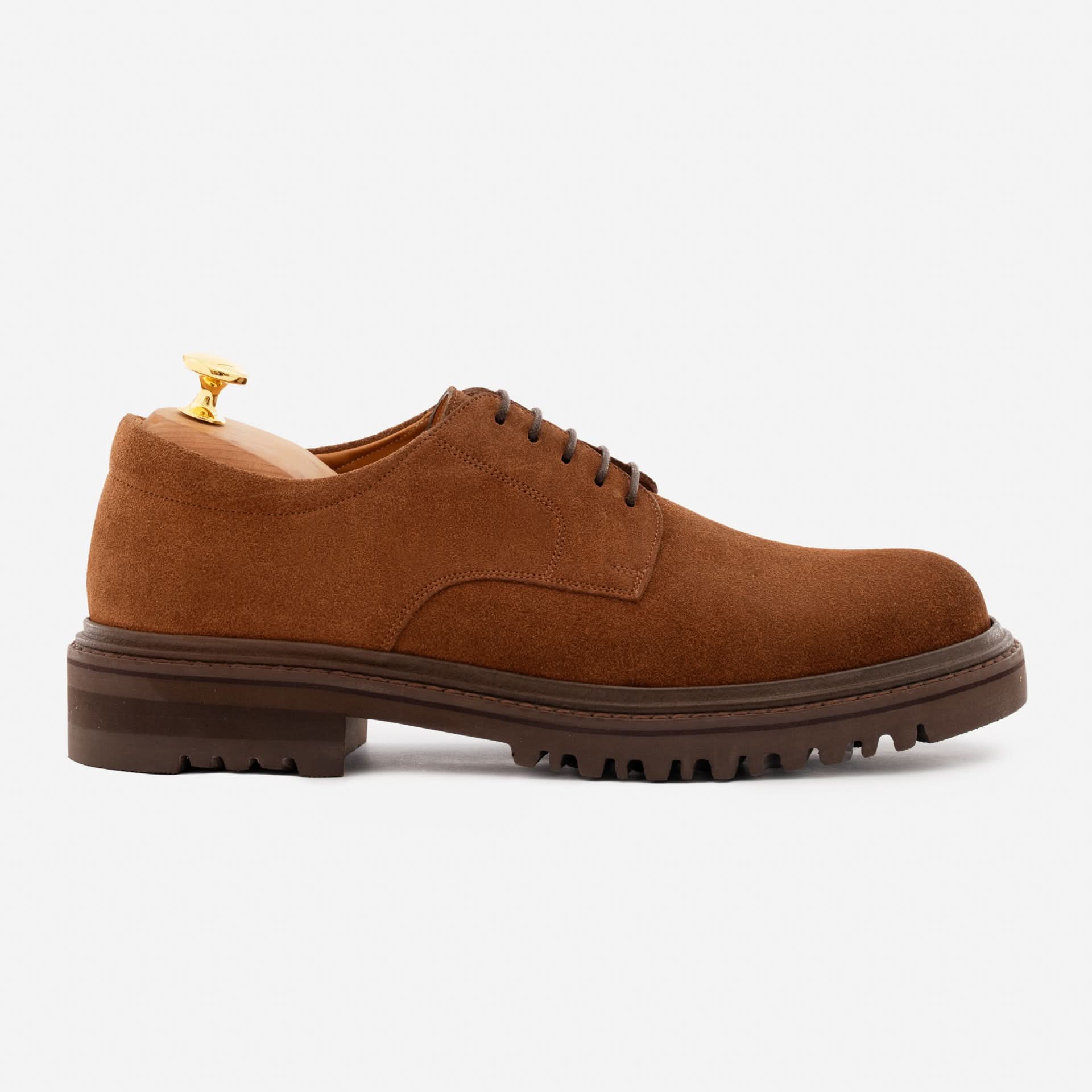 Palermo Derby - Water Repellent Suede - Men’s - Image 7