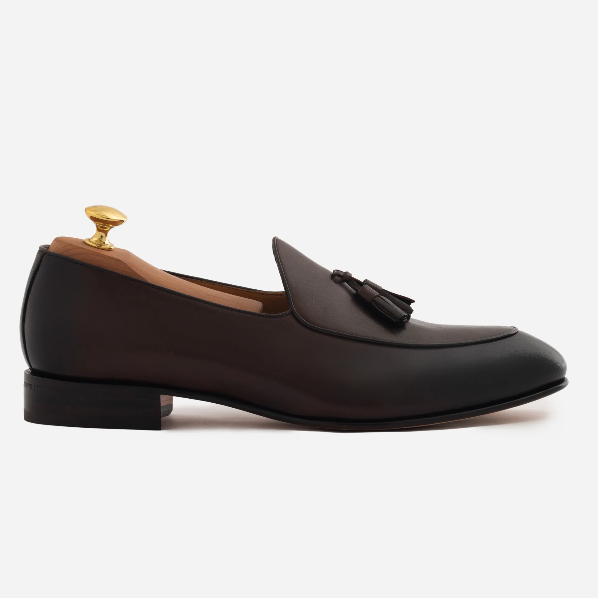 Perry Belgian Loafer - Full Grain Leather - Men's - Image 12