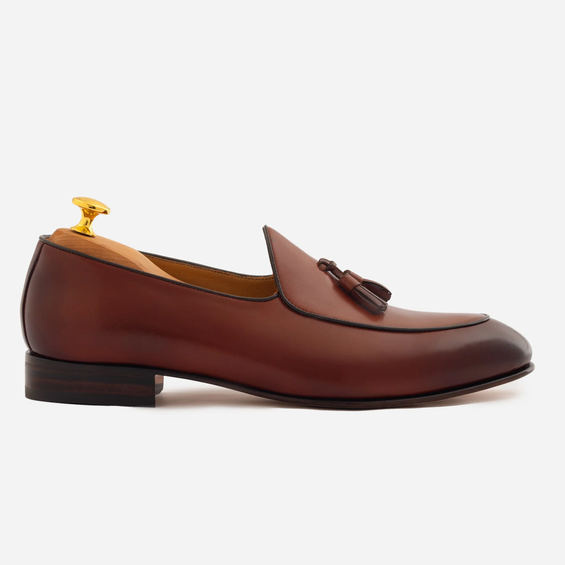 Perry Belgian Loafer - Full Grain Leather - Men's - Image 17