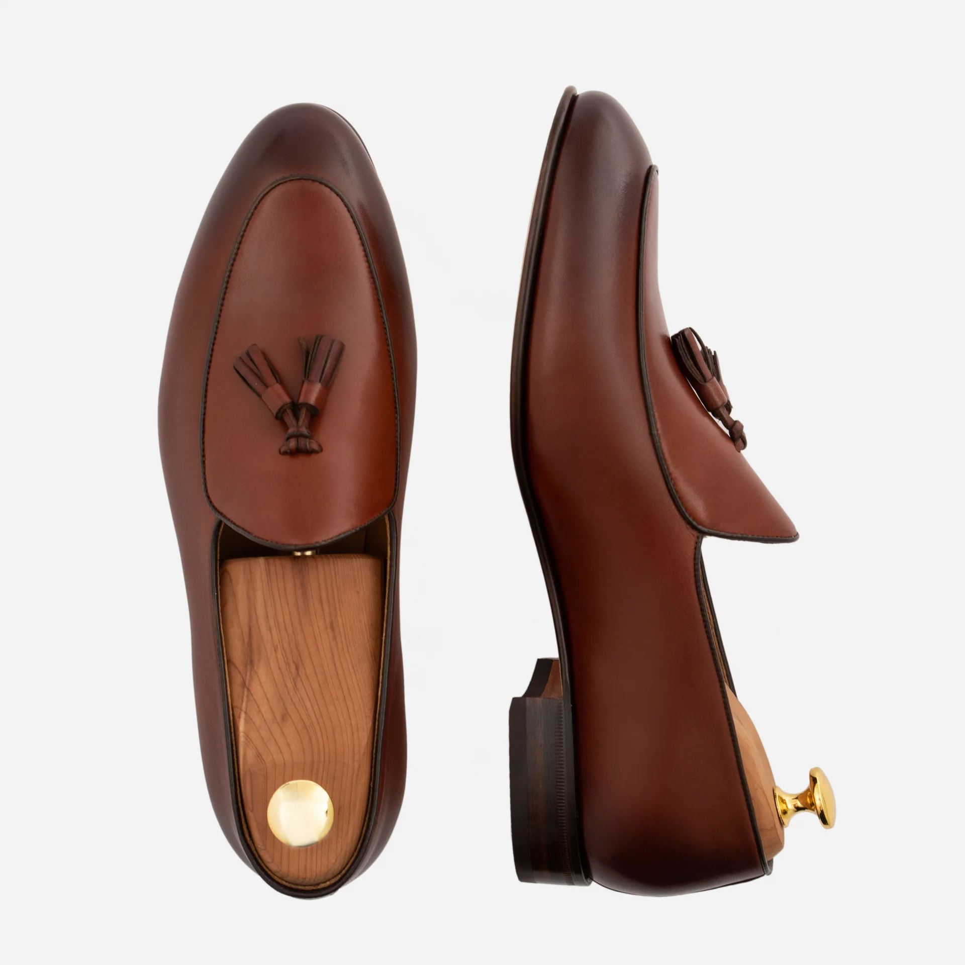 Perry Belgian Loafer - Full Grain Leather - Men's - Image 19