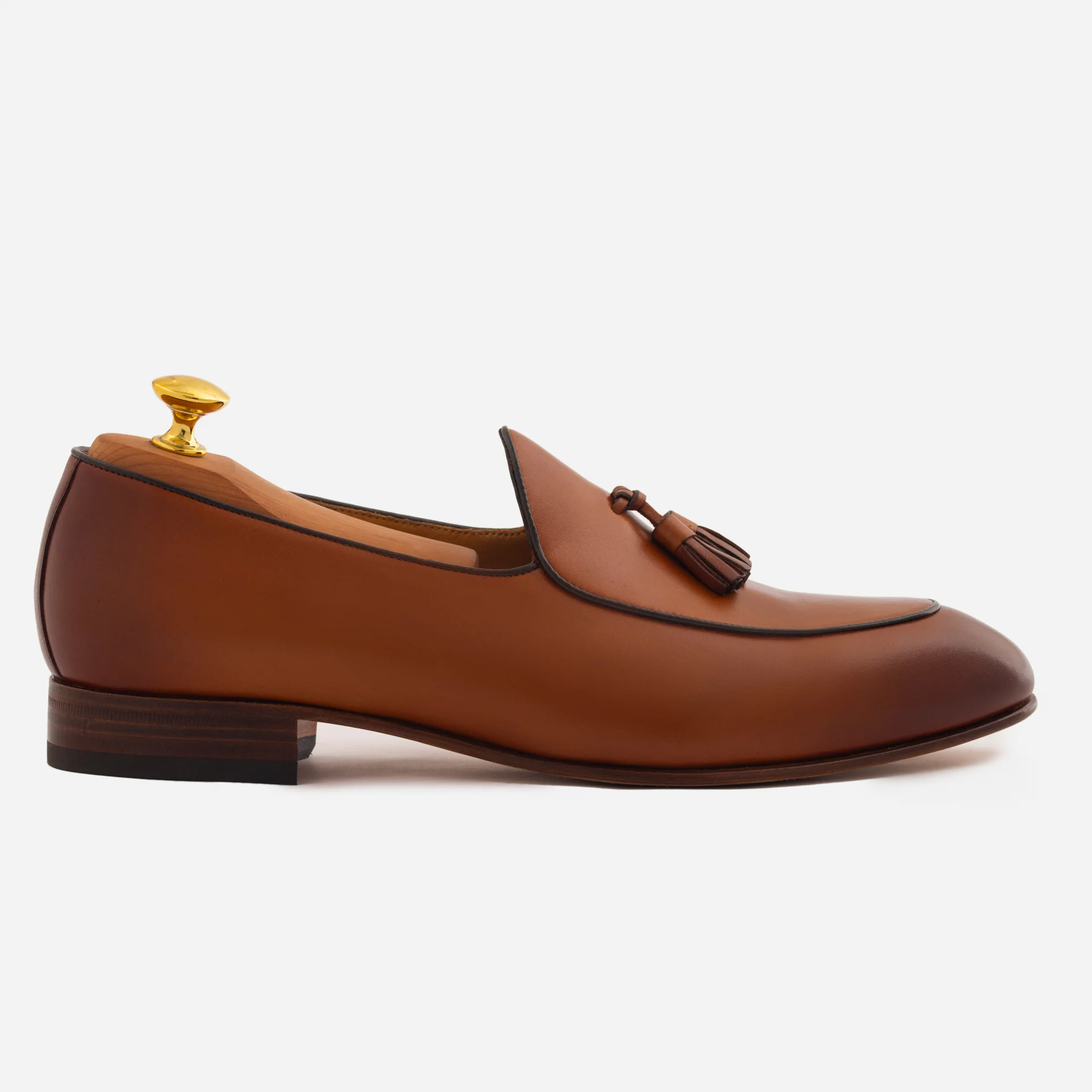 Perry Belgian Loafer - Full Grain Leather - Men's - Image 22