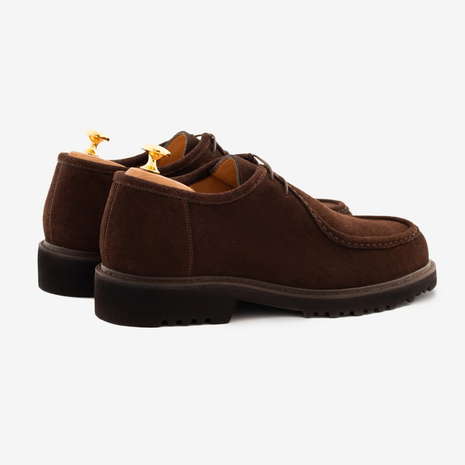 Theo Derbies - Men’s  Water-Repellent Suede - Image 3