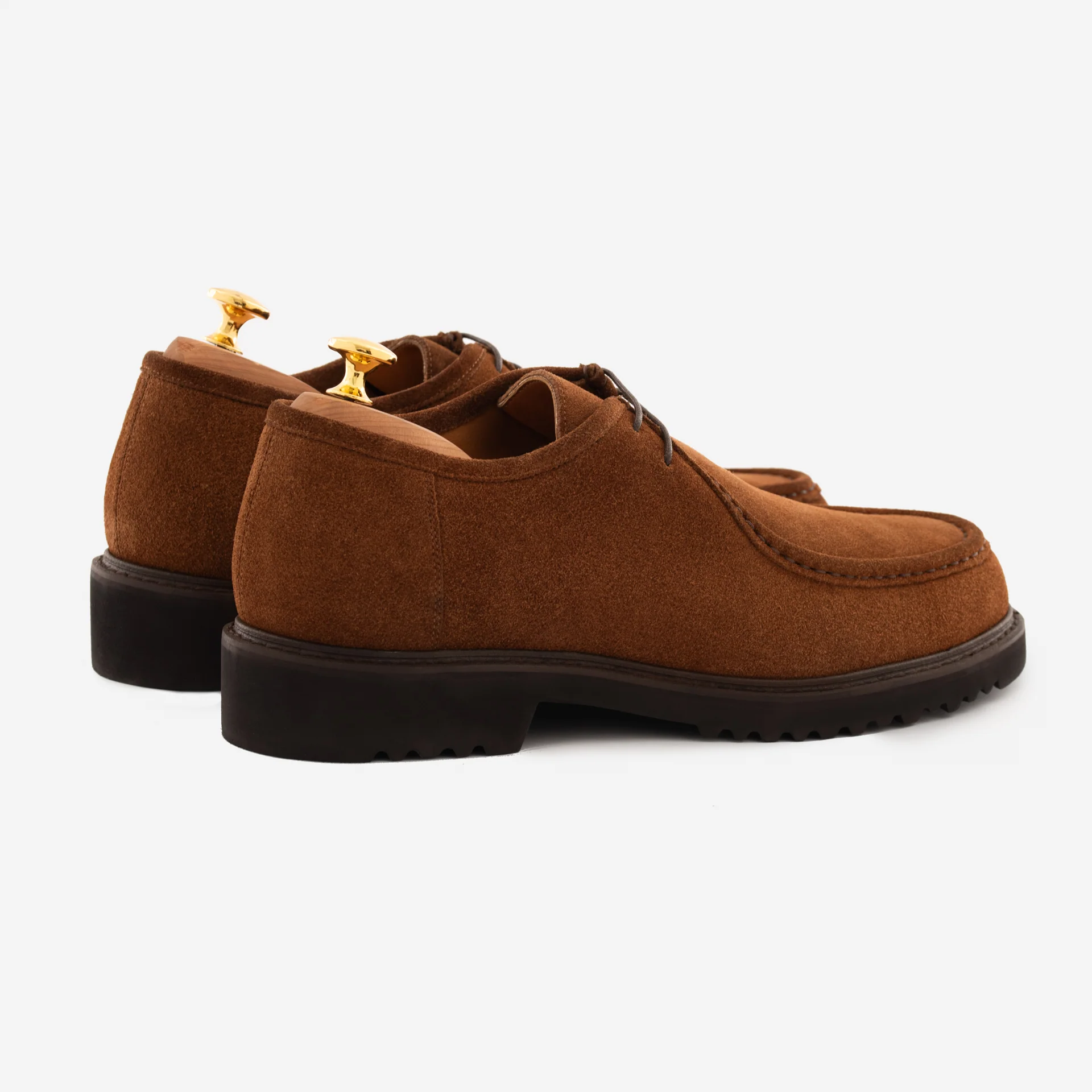 Theo Derbies - Men’s  Water-Repellent Suede - Image 8