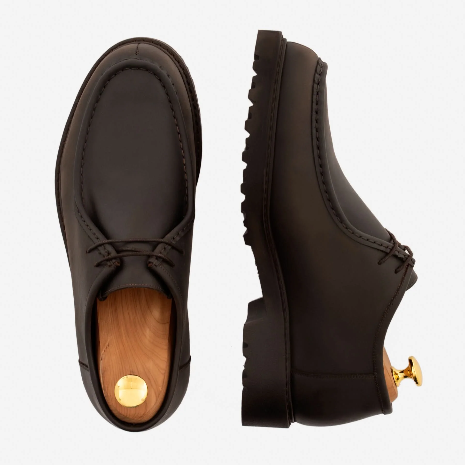 Theo Derby - Men’s Pull Up Leather - Image 9